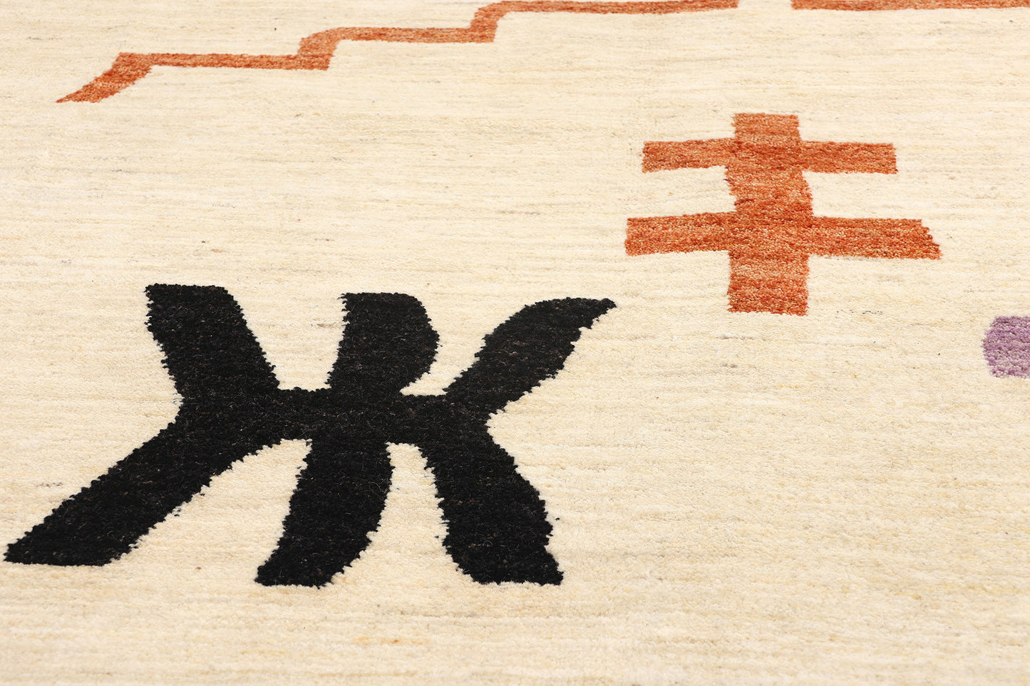 8 x 10 Organic Modern Brutalist Moroccan Rug 81115