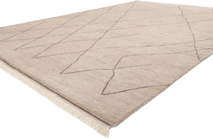 9 x 13 Organic Modern Moroccan Rug 31259