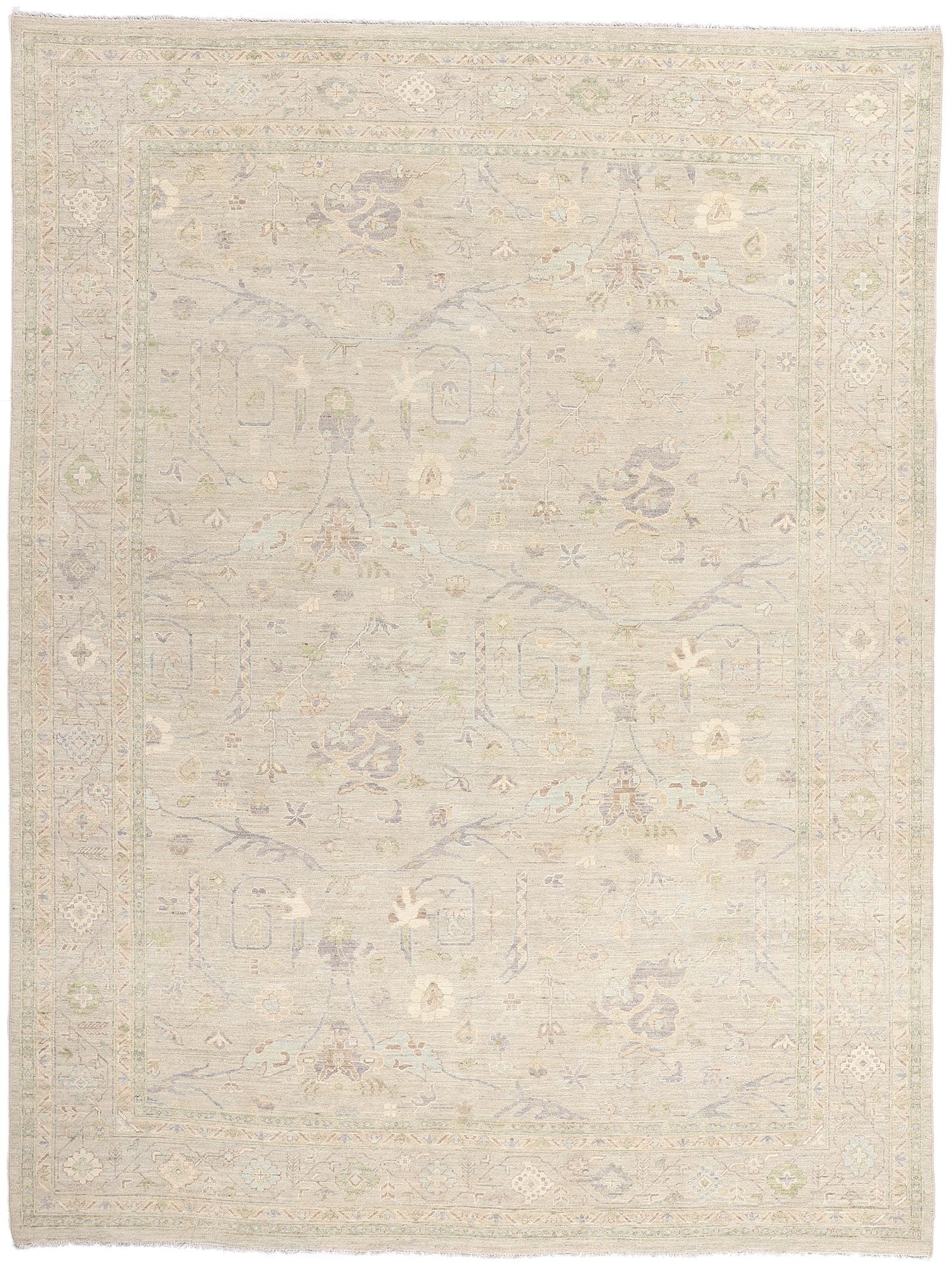 9 x 12 Organic Modern Sultanabad Rug 81112