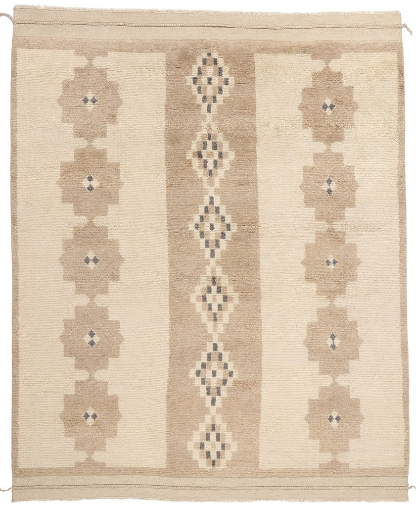 8 x 9 Organic Modern Tribal Moroccan Rug 31191