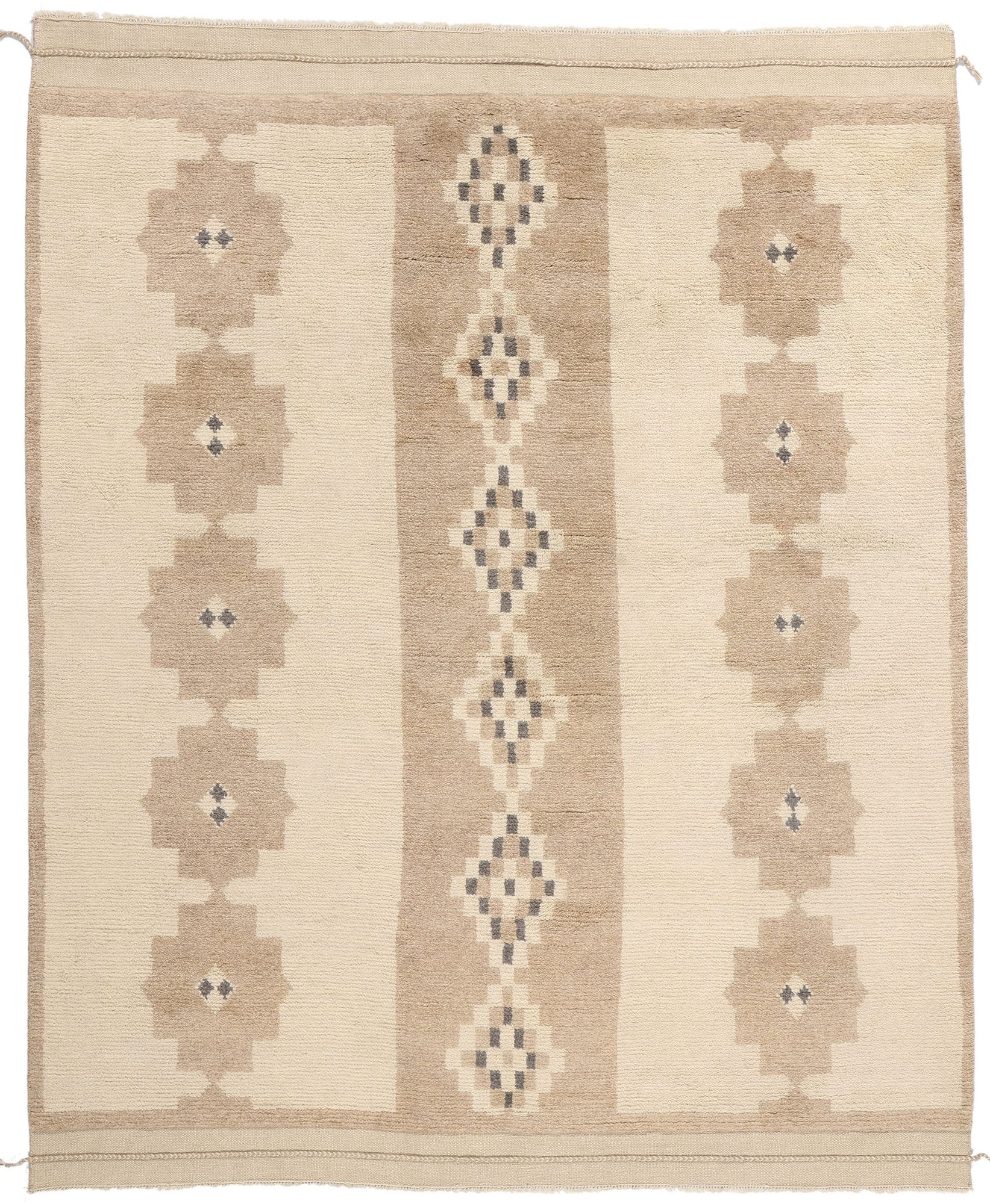 8 x 9 Organic Modern Tribal Moroccan Rug 31191