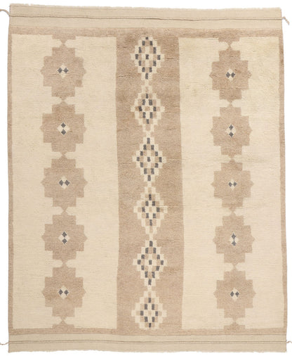 8 x 9 Organic Modern Tribal Moroccan Rug 31191