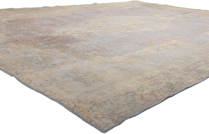 9 x 12 Vintage Turkish Overdyed Rug 60605