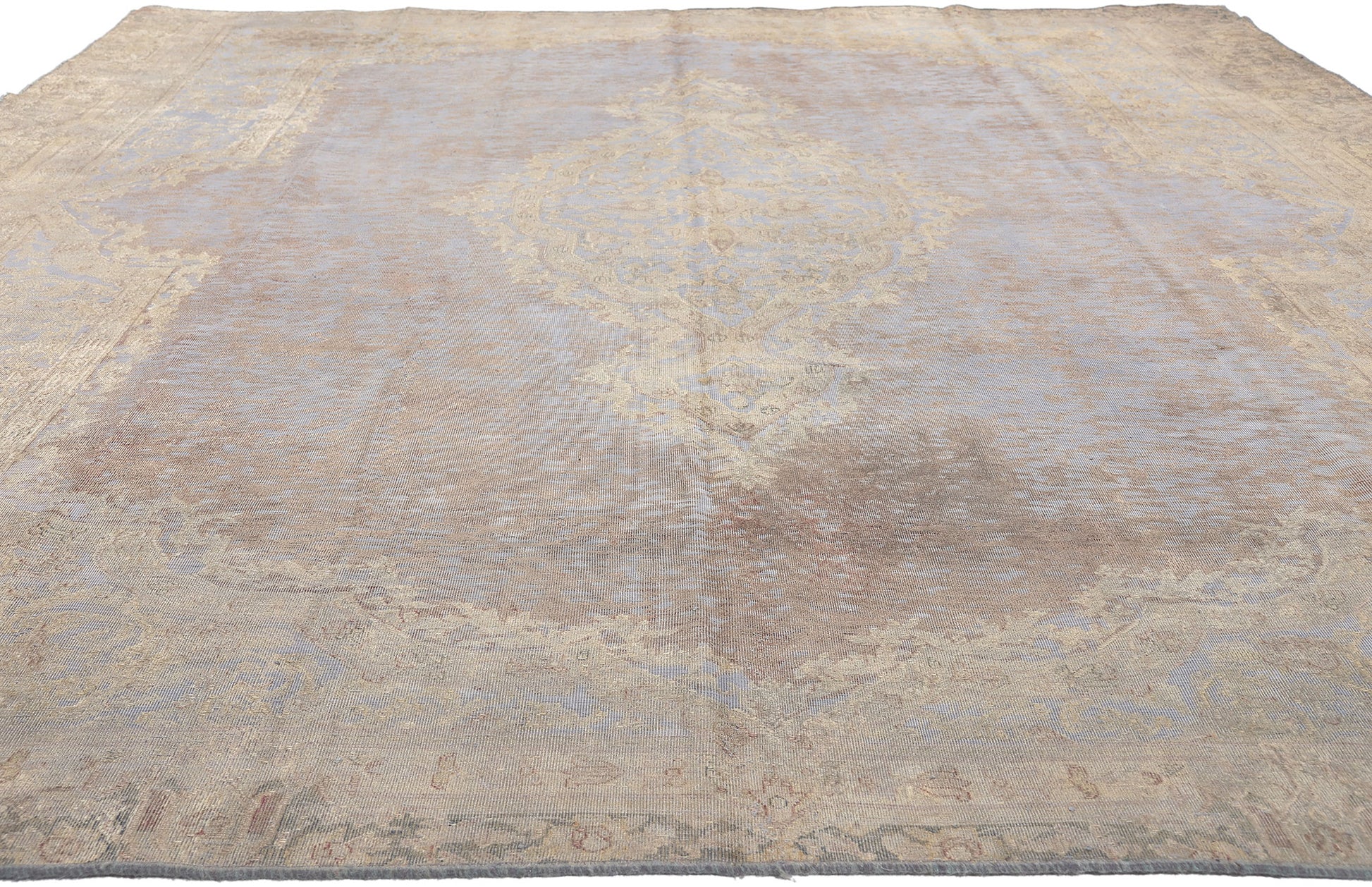 9 x 12 Vintage Turkish Overdyed Rug 60605
