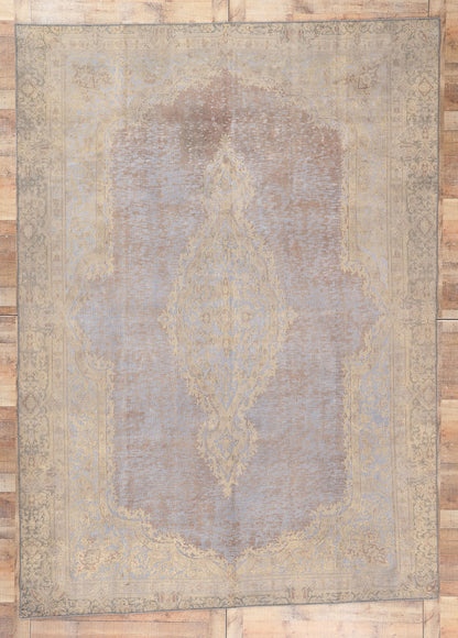 9 x 12 Vintage Turkish Overdyed Rug 60605