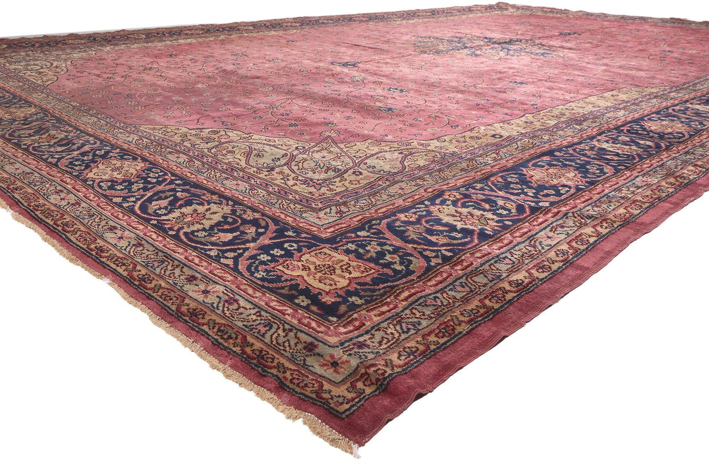 14 x 22 Antique Pink Turkish Sivas Rug 71257