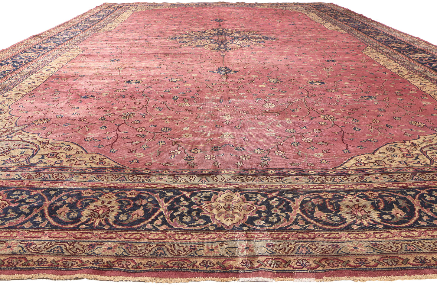 14 x 22 Antique Pink Turkish Sivas Rug 71257