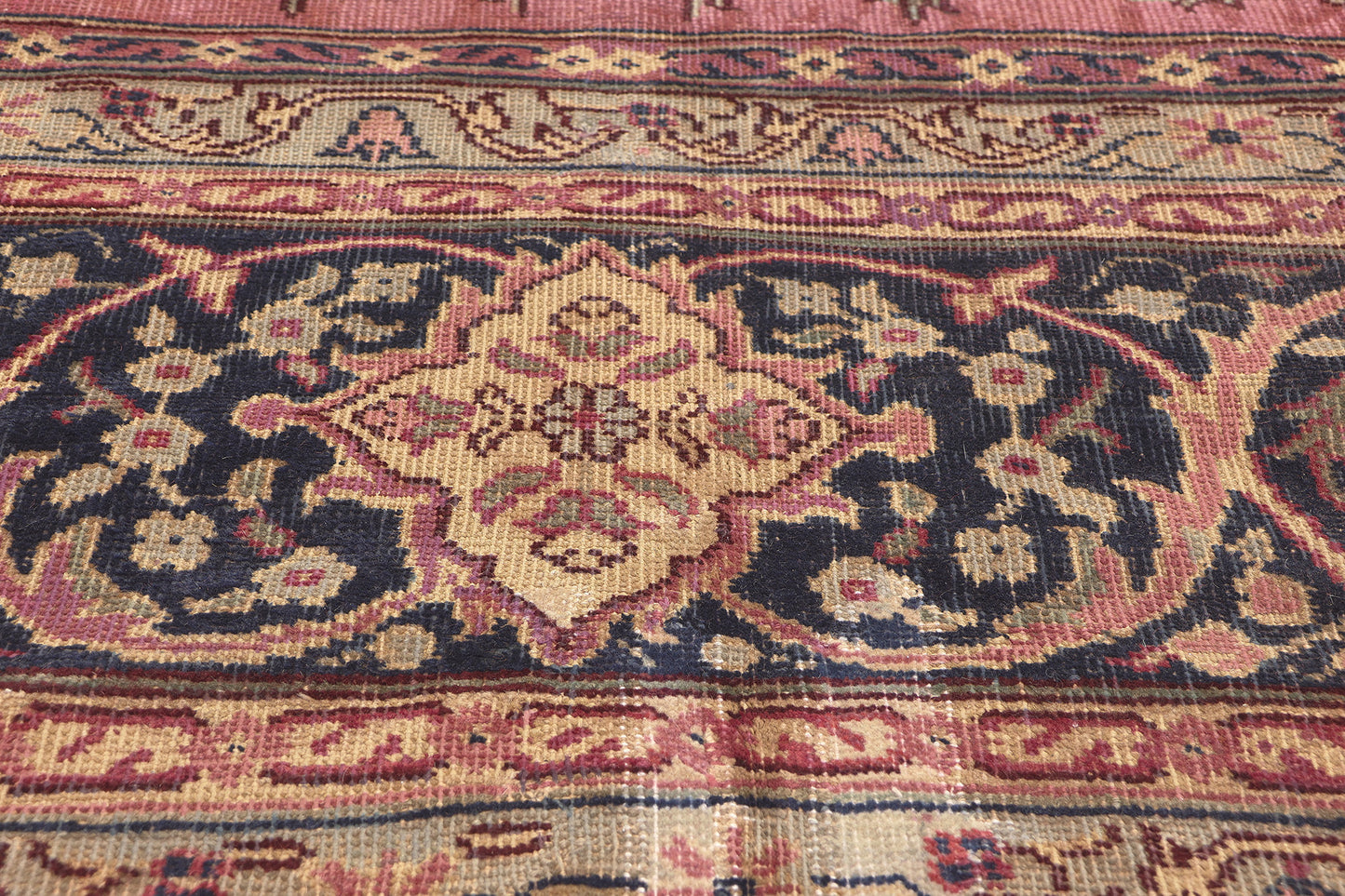 14 x 22 Antique Pink Turkish Sivas Rug 71257