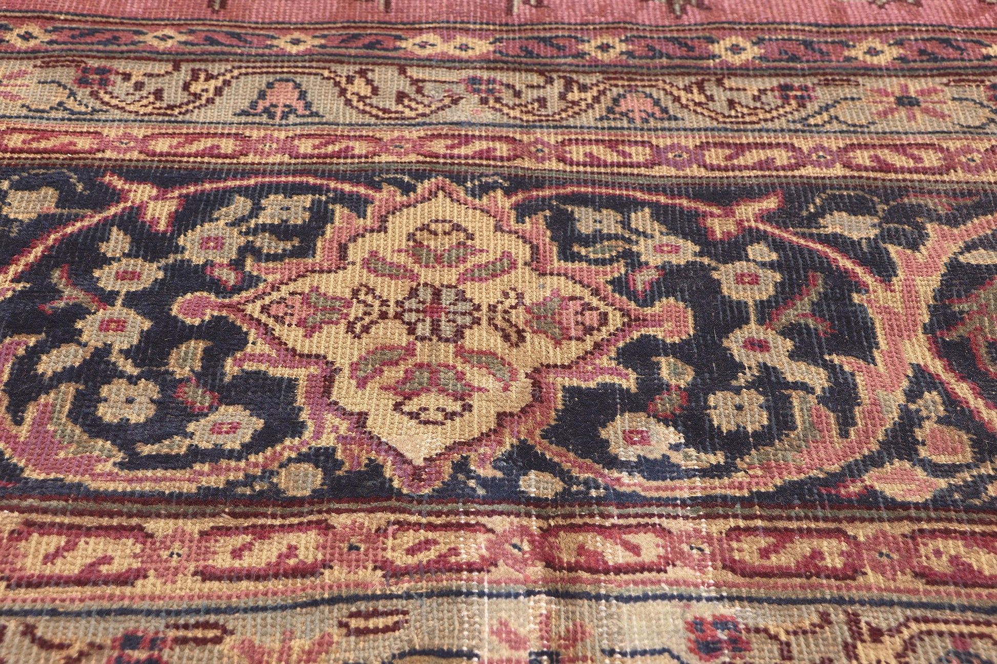 14 x 22 Antique Pink Turkish Sivas Rug 71257