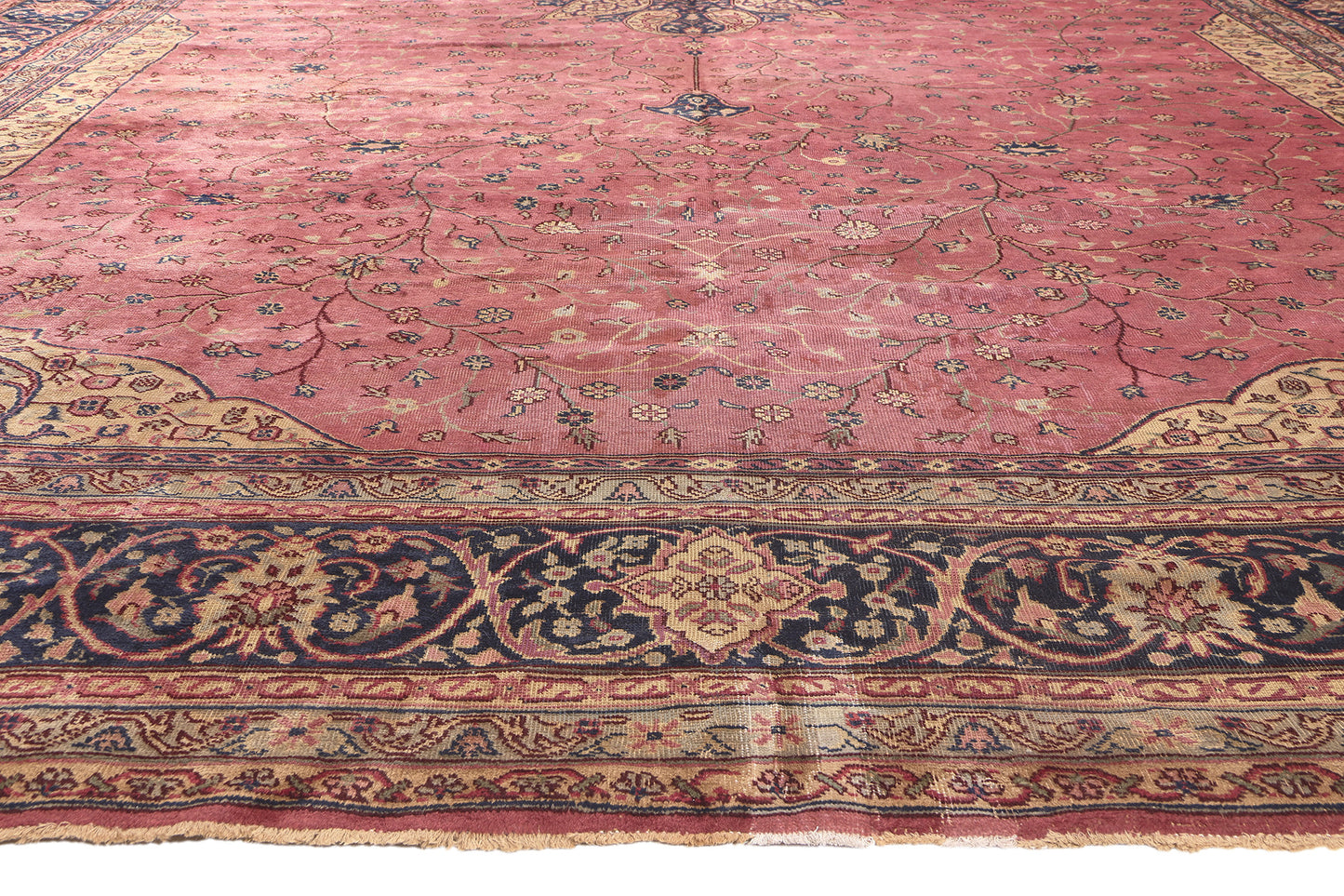 14 x 22 Antique Pink Turkish Sivas Rug 71257
