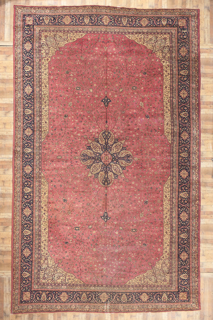 14 x 22 Antique Pink Turkish Sivas Rug 71257