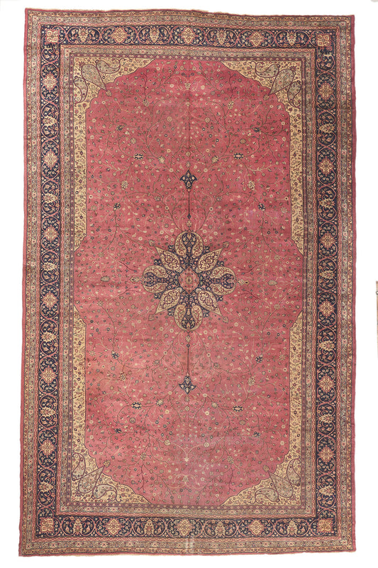 14 x 22 Antique Pink Turkish Sivas Rug 71257
