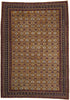12 x 17 Antique Indian Agra Rug 76592