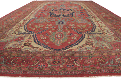 11 x 19 Antique Persian Bakshaish Rug 77359