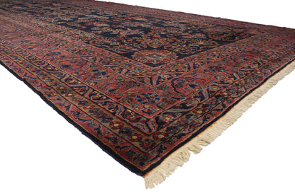12 x 25 Antique Persian Sarouk Rug 76984