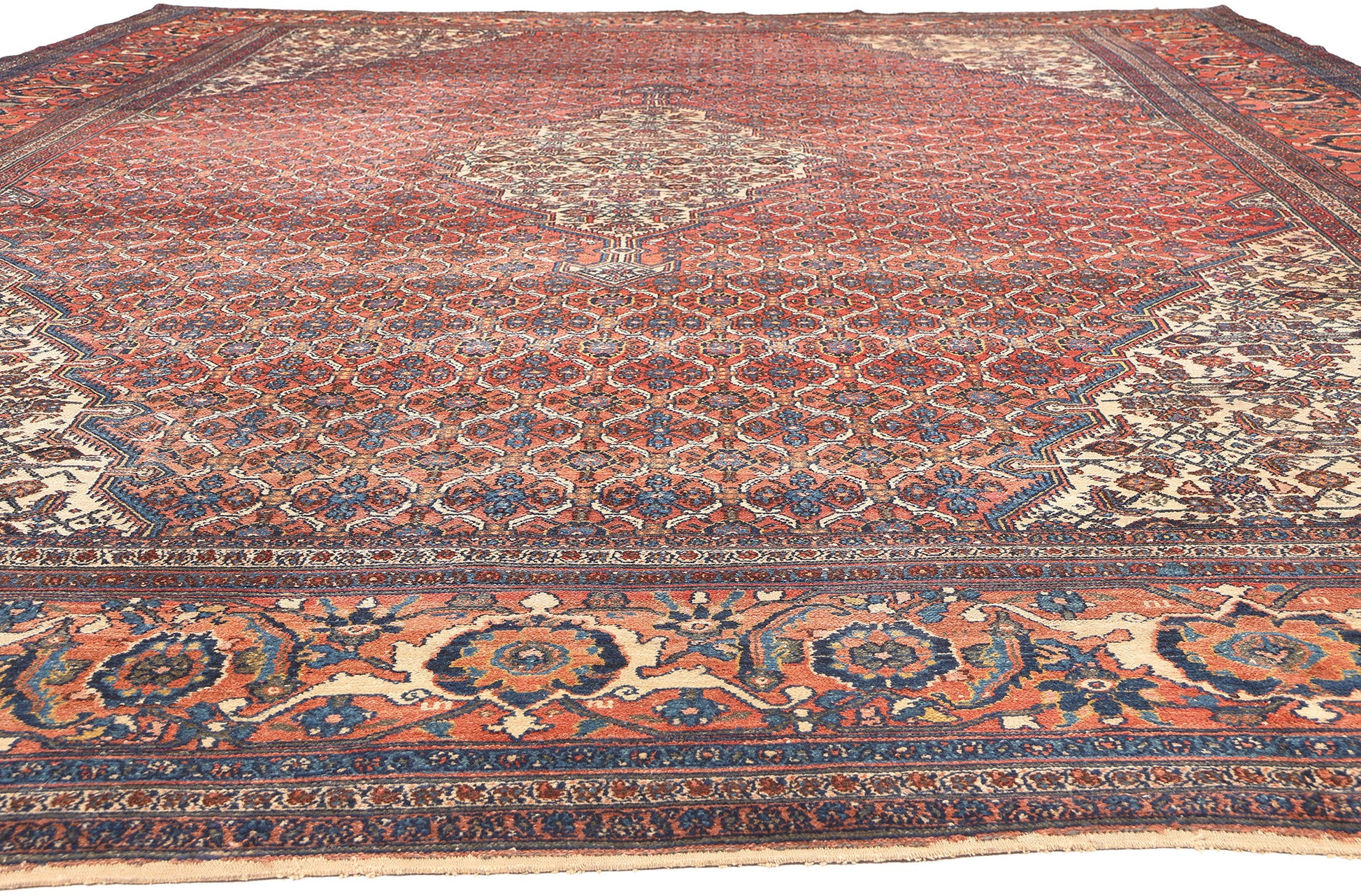 13 x 20 Antique Persian Bibikabad Rug 78091