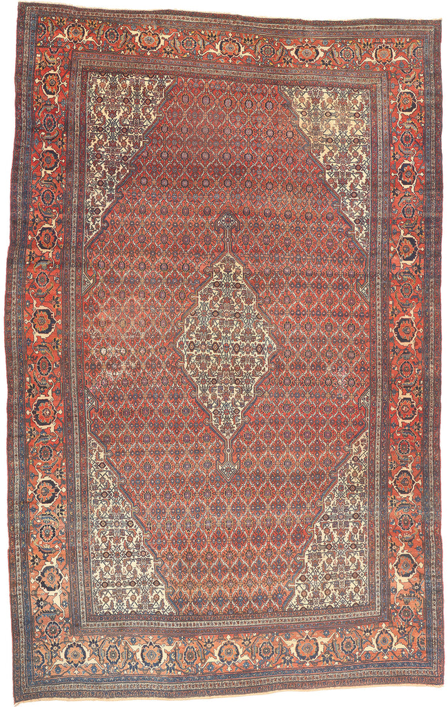 13 x 20 Antique Persian Bibikabad Rug 78091