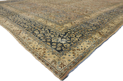 14 x 21 Antique Persian Mashhad Rug 73829