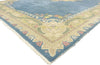 12 x 18 Vintage Blue Floral Indian Rug 77509