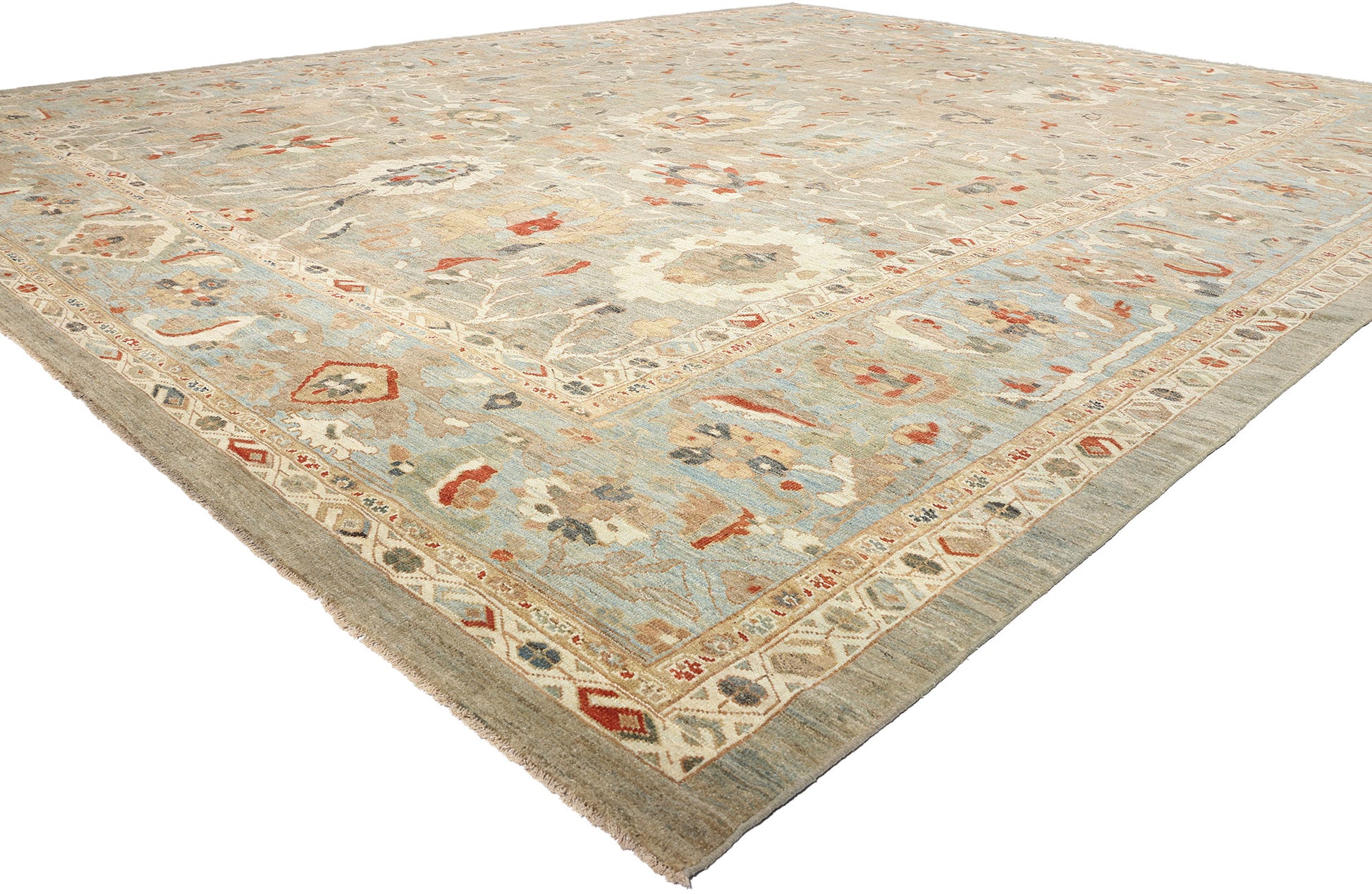 16 x 19 Modern Persian Sultanabad Rug 61300