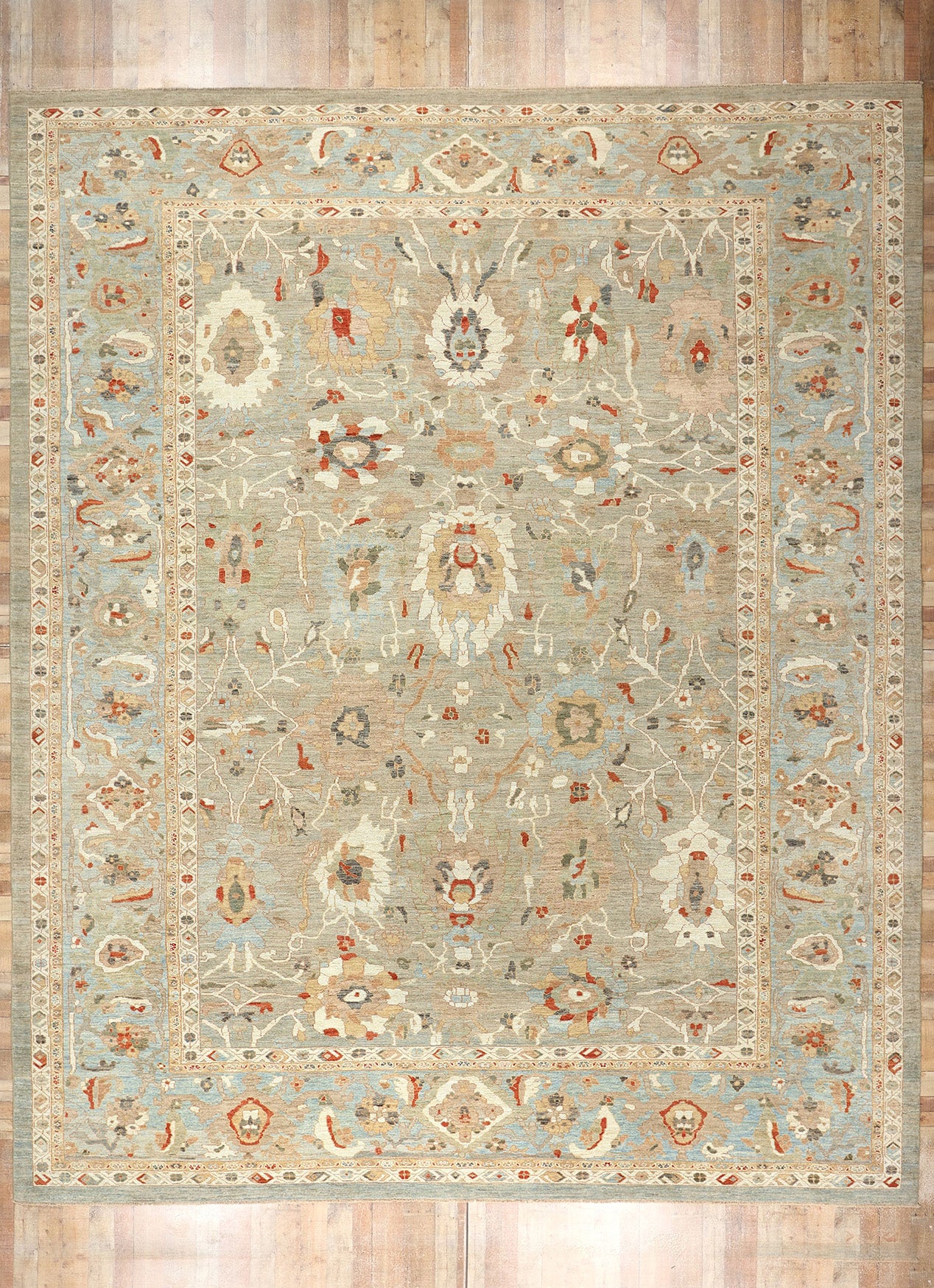 16 x 19 Modern Persian Sultanabad Rug 61300