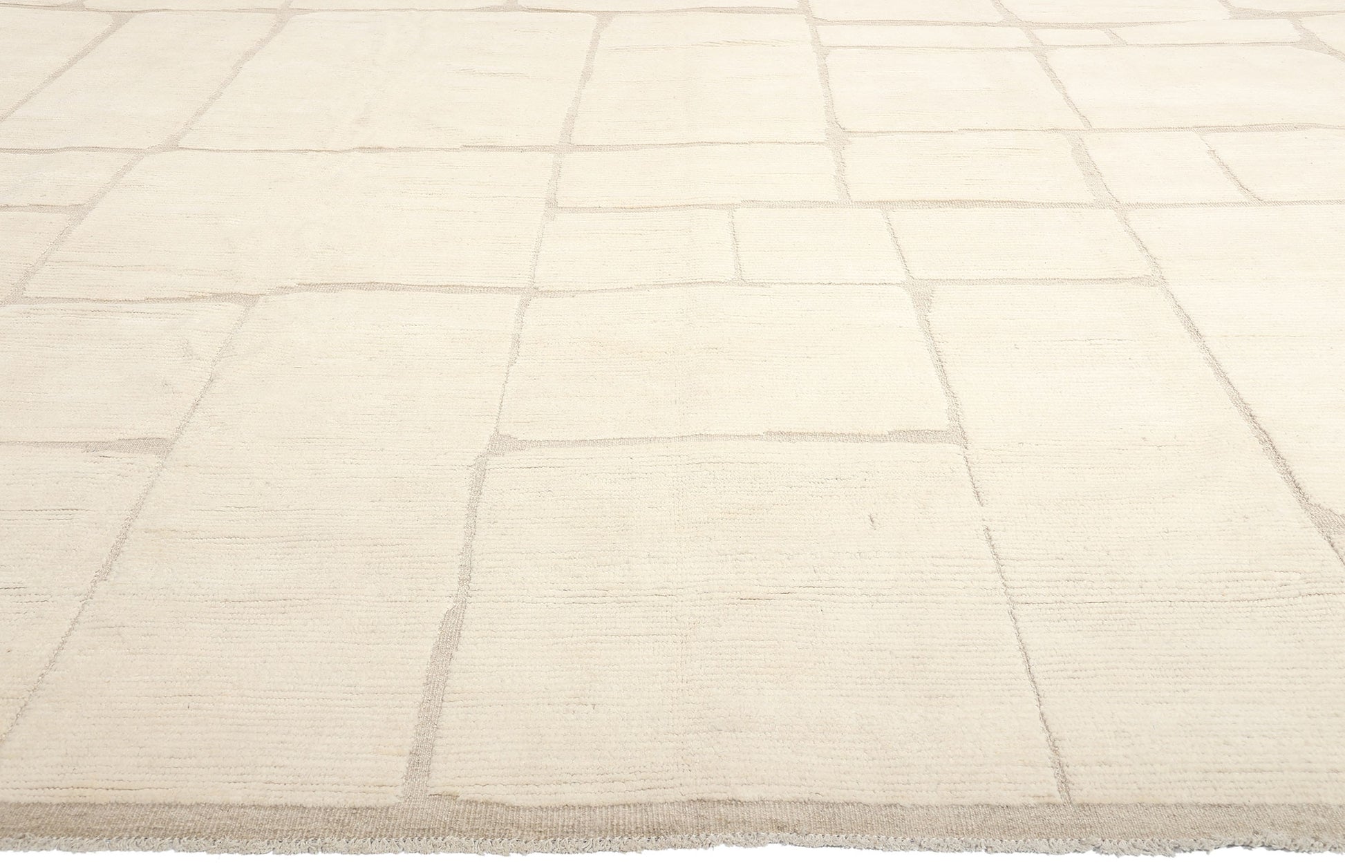 14 x 20 Organic Modern Moroccan High-Low Rug 81086