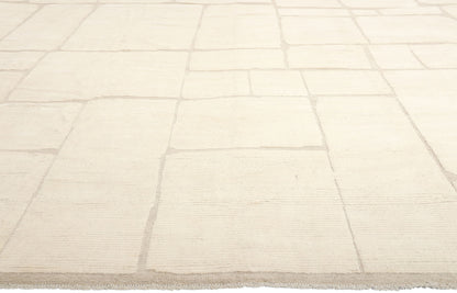 14 x 20 Organic Modern Moroccan High-Low Rug 81086