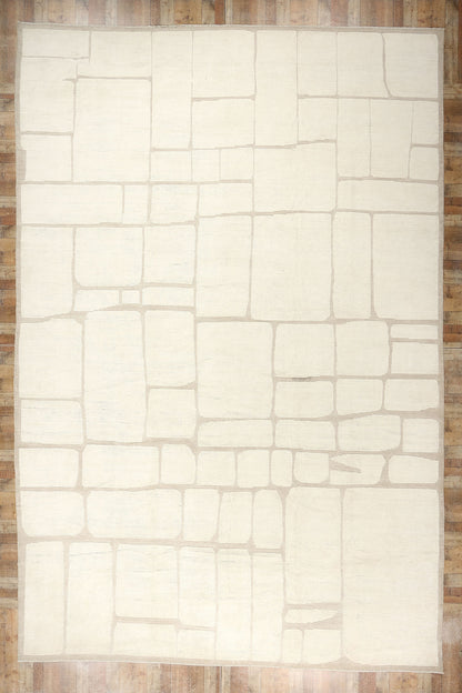 14 x 20 Organic Modern Moroccan High-Low Rug 81086