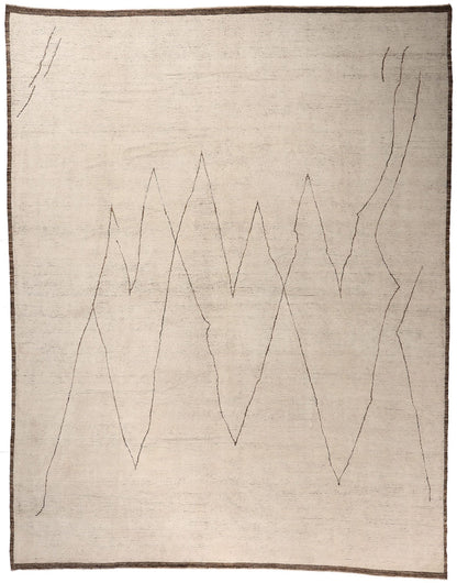 13 x 17 Organic Modern Wabi-Sabi Moroccan Rug 81081