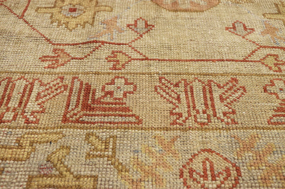 15 x 18 Vintage Turkish Oushak Rug 76619