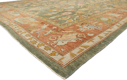 17 x 24 Turkish Oushak Rug 53454