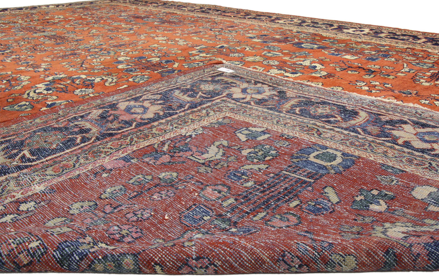 11 x 18 Antique Persian Mahal Rug 73360