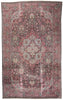 14 x 23 Vintage Indian Silk Kashmir Rug 78328