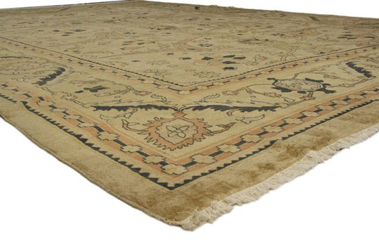 13 x 18 Vintage Persian Mahal Rug 75823