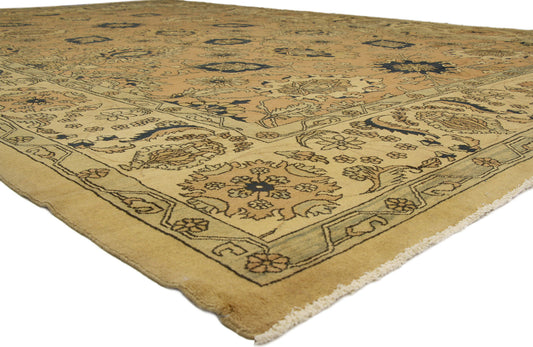 13 x 19 Vintage Persian Mahal Rug 75827
