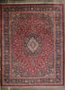 17 x 22 Vintage Persian Mashhad Rug 77405