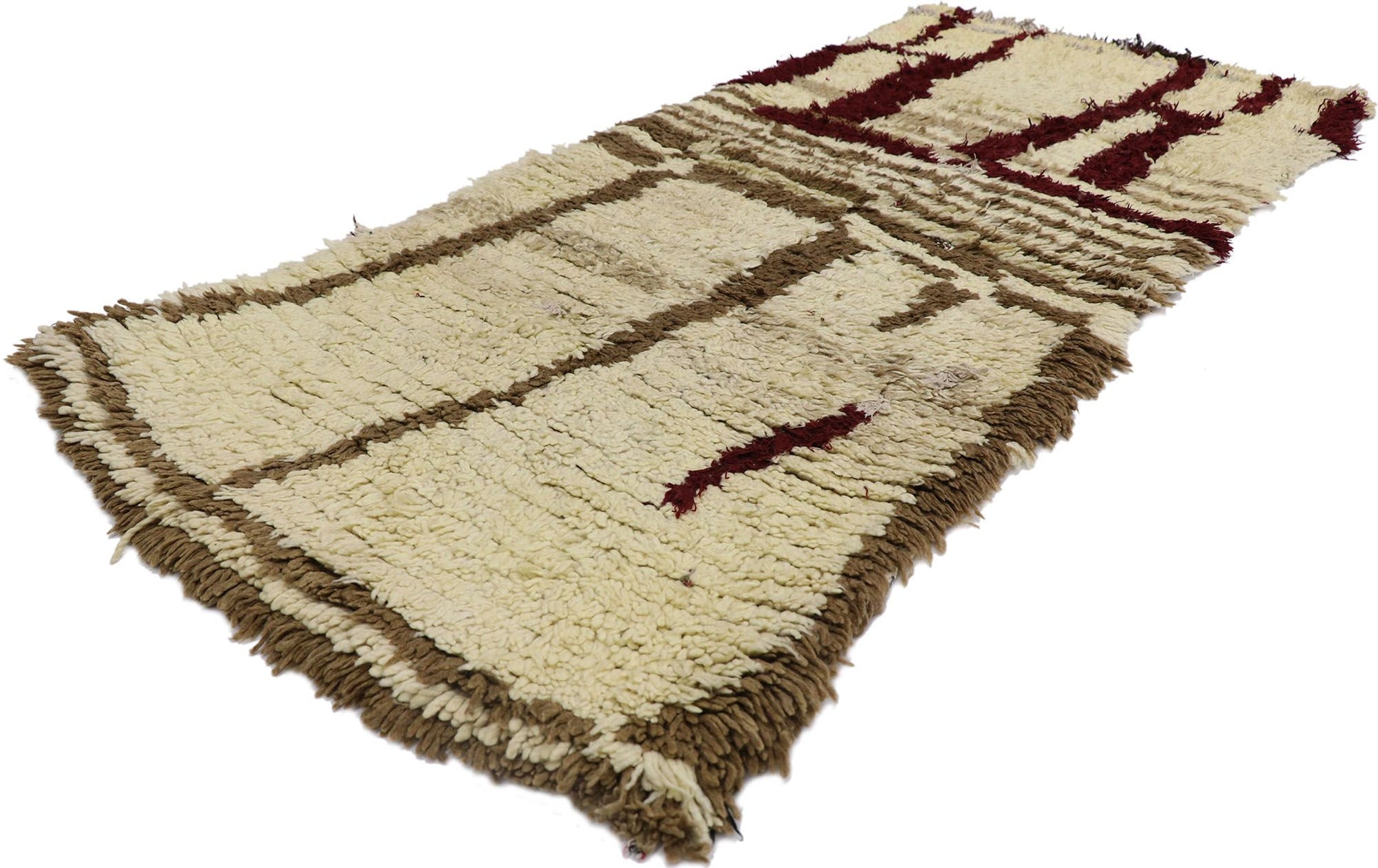 2 x 6 Vintage Moroccan Azilal Rug 21598