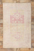 3 x 4 Vintage Pastel Turkish Oushak Rug 53932