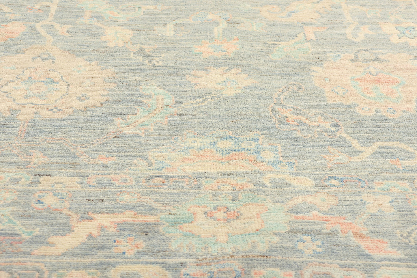 5 x 7 Colorful Pastel Oushak Rug 80883