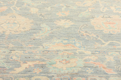 5 x 7 Colorful Pastel Oushak Rug 80883