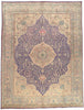10 x 13 Vintage Persian Tabriz Rug 76417