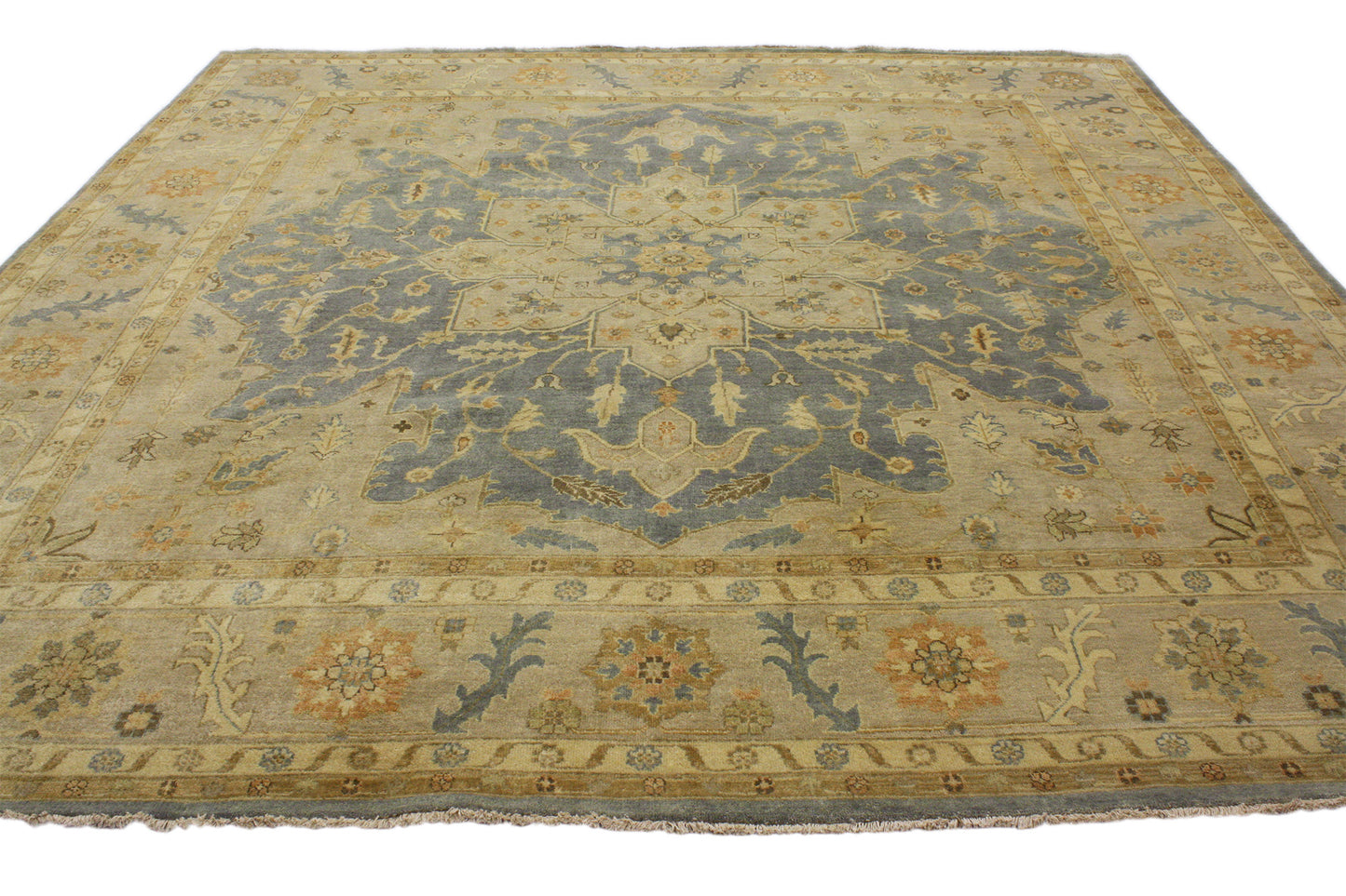 10 x 10 Modern Indian Heriz Rug 30176
