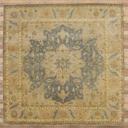 10 x 10 Modern Indian Heriz Rug 30176