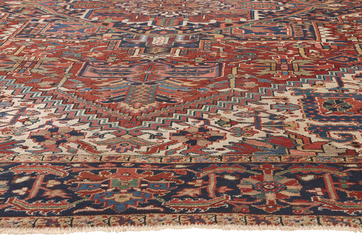 10 x 12 Vintage Persian Heriz Rug 76648