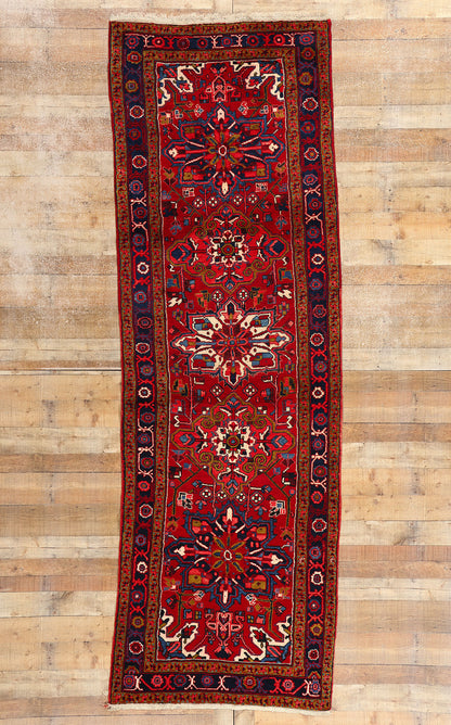 4 x 12 Vintage Persian Heriz Rug 60247