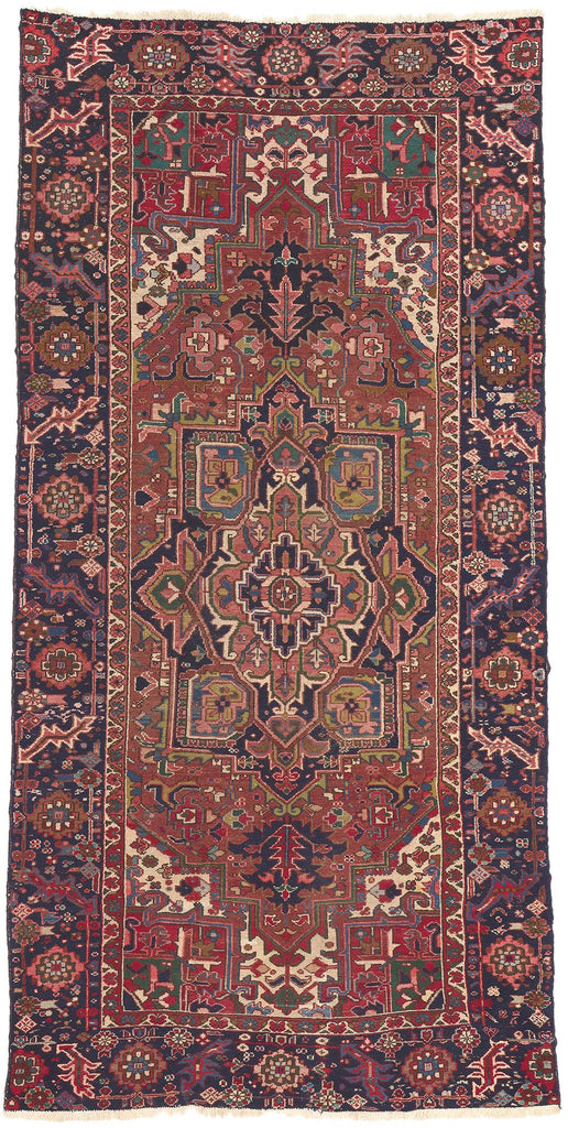 5 x 10 Antique Persian Heriz Rug 72658