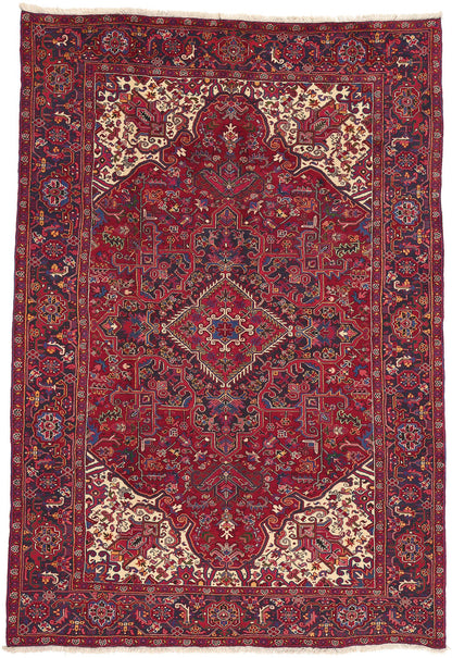 8 x 11 Vintage Persian Heriz Rug 76163