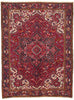 8 x 12 Vintage Persian Heriz Rug 71266