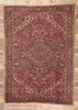 8 x 12 Vintage Persian Heriz Rug 76588