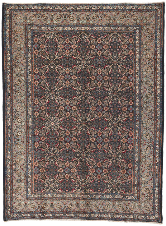 8 x 11 Vintage Persian Mashhad Rug 76188